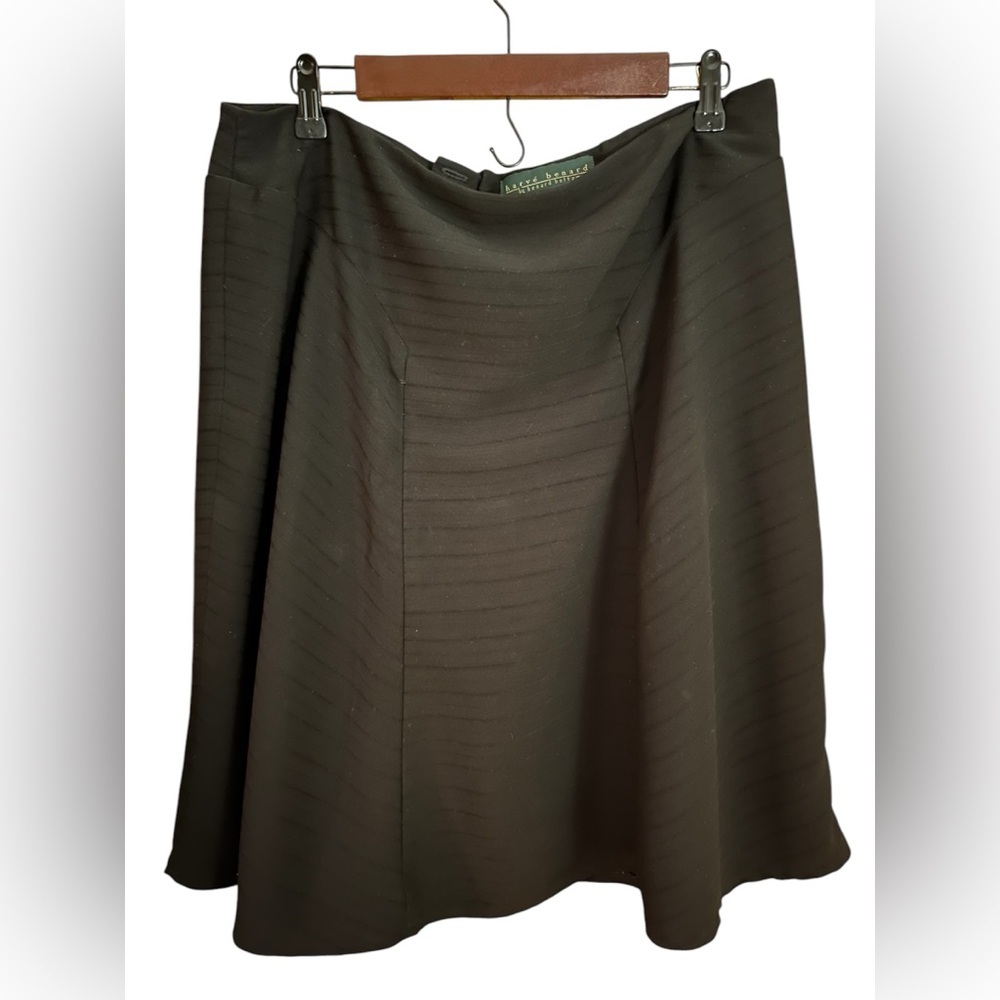 Harve Benard high waisted flare skirt